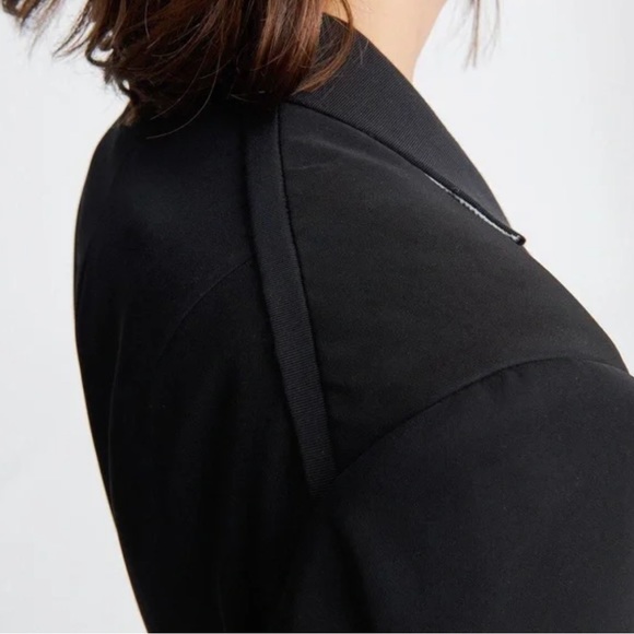 Rag and bone black blazer detail Rylie Single-Button Blazer crepe - Picture 15 of 15